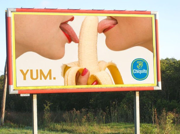 banana billboard