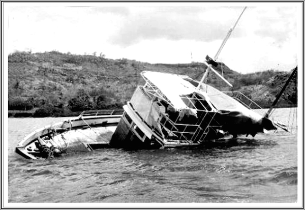 The loss of the 25 people on the MV Joyita on a 300 nautical mile voyage from Apia in Samoa to the Tokelau islands in 1955 has remained a maritime mystery to this day. 

Just like the Titanic, the Joyita was considered unsinkable. When the ship was discovered on November 10, 1955, it was in very poor condition, with rusted pipes and a radio which, while functional, only had a range of about two miles as a result of faulty wiring.

Nevertheless, the extreme buoyancy of the vessel made sinking nearly impossible, leaving investigators puzzled as to why the crew did not remain on board and wait for help. 

The ship's logbook, sextant, mechanical chronometer and other navigational equipment, as well as Captain Dusty Miller's firearms, were missing. A doctor's bag was said to have been found on deck containing a stethoscope, a scalpel and four lengths of a blood-stained bandage. 

So what happened to the passengers and crew of the Joyita? Auckland academic David Wright says there is evidence that the boat was taking on water that was leaking from a corroded pipe in the engine cooling system for a long time before anyone noticed. Once the problem was discovered, its occupants abandoned ship in life rafts. 

Someone in the party then sent out a mayday signal on a the boats radio, but it was not working. He believes the crew and passengers simply waited on the rafts for rescue by a Royal New Zealand Air Force Sunderland flying boat that never arrived and one by one they drowned or were killed by sharks.