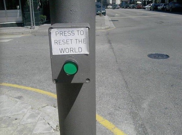 mystery button press to reset the world - Press To Reset The World