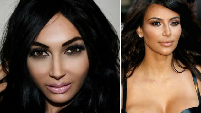 Long-time fan of Kim Kardashian – and the entire Kardashian Klan, actually – Claire Leeson decided to take her fandom to the next level by basically turning herself into her idol. She didn't only use heavy makeup and proper airbrushing; instead, she's actually spent $30,000 in plastic surgery and other procedures to make her look more like the famous Kardashian. Now let's hope her looks can get her out of the enormous debt she's in.