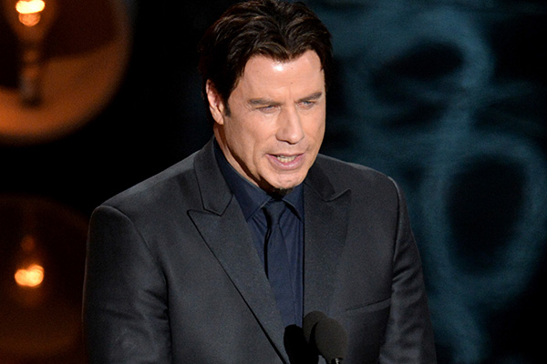 In 2014, wax Scientology dummy John Travolta drew derision for brutally mispronouncing "Idinia Menzel" at the Oscars. The Academy decided to put him on stage again this year to make things right, but the "Pulp Fiction" star instead pulled the entire evening into extreme creepiness. He started the night on the red carpet by skulking up behind Scarlett Johansson and attempting to lay a kiss on her from behind, which went about as well as you might think. Later, on stage, Travolta once again confronted his nemesis in Menzel. Instead of mangling her name, Travolta decided to weirdly caress her face while the duo was presenting. It looked like some serial killer action up there.