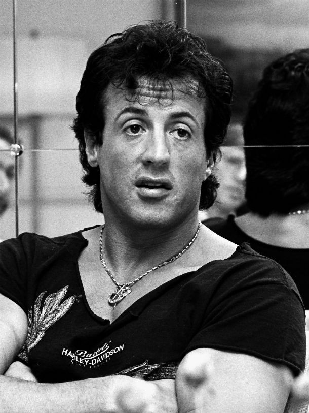 During a practice round for Rocky IV, Sylvester Stallone told Dolph Lundgren to really go at it the way normal boxers do for fifteen seconds. He ended up with a swollen pericardia sac around his heart and had to be rushed to the hospital by plane, where he was put in intensive care for eight days.