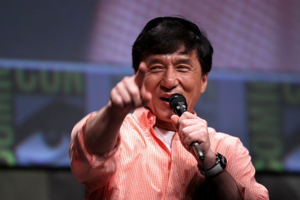Jackie Chan is a master of performing amazing stunts, but sometimes things go wrong. When filming Armour of God, Chan missed his landing when jumping into a tree. He crashed to the ground and smashed his head. He almost died, and now has a plastic plate in his head.