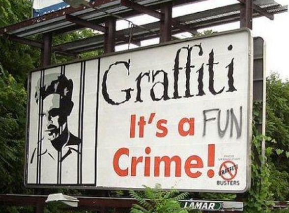 graffiti it's a fun crime - El Graffiti It's a Fun Crime! Busters Lamar