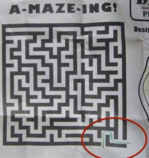 you had one job maze - AMazeIng! Desig