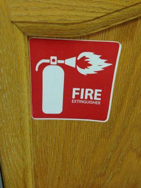 vector fire extinguisher logo - Fire Extinguisher