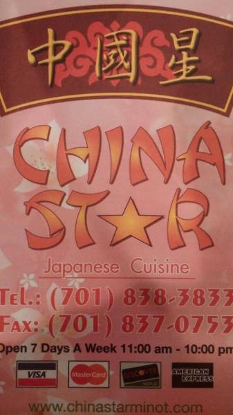 poster - China Japanese Cuisine Tel 7078585855 Fax70T 8370755 Open 7 Days A Week MasterCard Americak Press