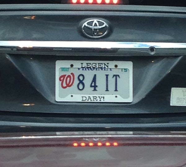 The 30 Funniest License Plates of All Time