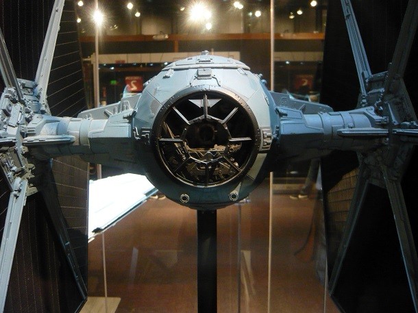 The sound of a TIE Fighter was actually made by mixing an elephant's trumpet and a car driving on wet terrain.