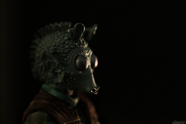 Greedo speaks Quecha, a South American language spoken in the central Andes mountains.
