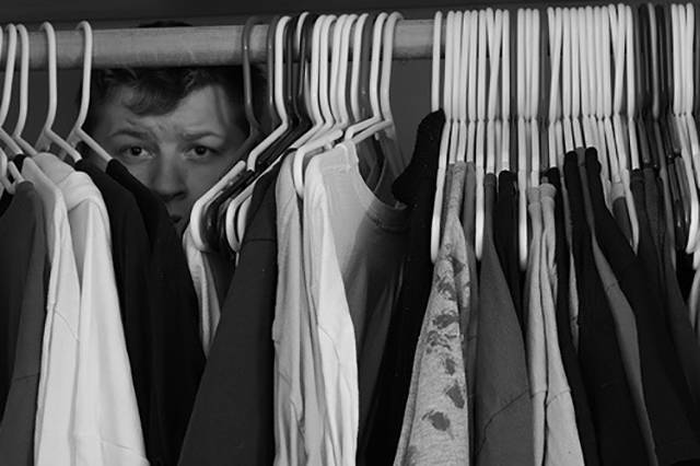 If you’re running out of places in the house, check the closet. Chances are you two can fit in the nearest walk-in that nobody would ever check.