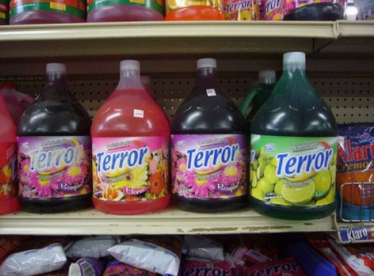unfortunate product names - enco Terror Terror Terror