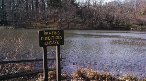 nature reserve - Skating Conditions Unsafe