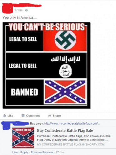 confederate flag troll - 17 hrs. Yep only in America You Can'T Be Serious Legal To Sell Legal To Sell sas Banned Comment Buy away ... Made in the Usa Buy Confederate Battle Flag Sale Purchase Confederate Battle flags, also known as Rebel Flag, Army of Nor