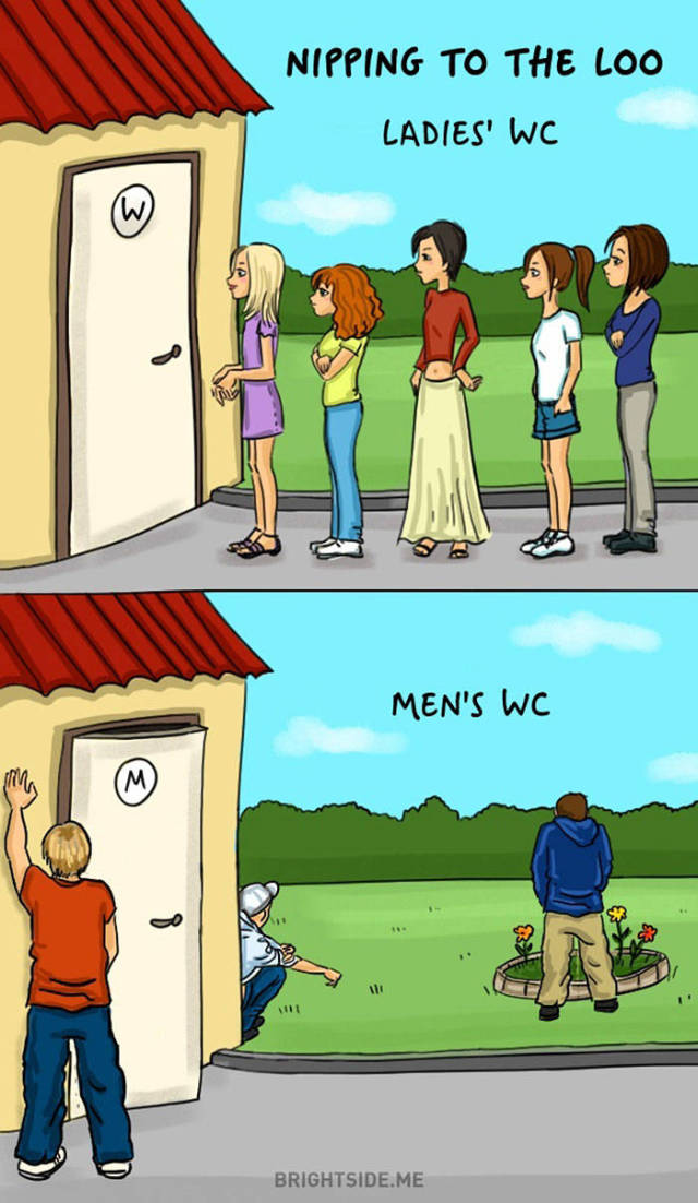 14 quirky differences between men and women
