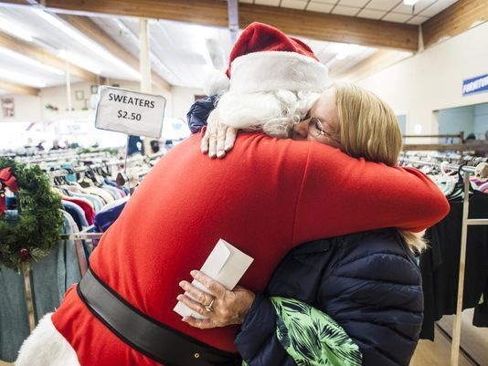 Accompanied by a small group of elves, an anonymous Santa distributed good cheer to unsuspecting Great Falls shoppers Wednesday morning. The gifts were not life changing: a rush-hour breakfast sandwich, a few gallons of gas, a couple bags of groceries. But they were all that was needed to spread an honest spirit of good among those lucky few fortunate to receive the gifts.