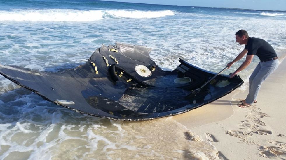 Leftover debris from the SpaceX Falcon 9 crash was found on the beach of Elbow Cay in the Bahamas.