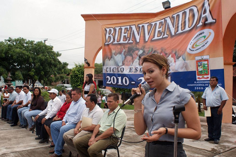 María Santos Gorrostieta Salazar, the mayor of Tiquicheo Mexico, survived three assassination attempts and despite her wounds refused to resign. In 2011 her term as mayor ended and her police protection was withdrawn. In November 2012 she was abducted, stabbed and brutally beaten to death.