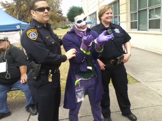 joker gets arrested