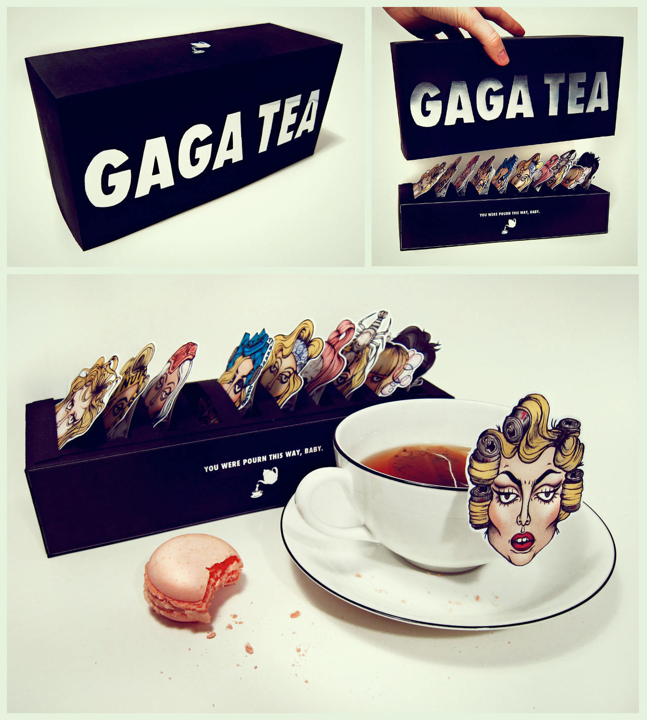 Lady Gaga teabags.