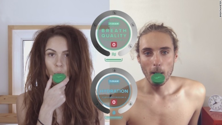 A hygiene breathalyzer that'll let you know if you need a mint or to brush your teeth.