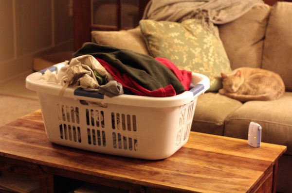 Laundry baskets and bags share space with your dirty laundry. Not great. Wipe down your baskets with disinfectant and toss your bags into the wash with your clothes.