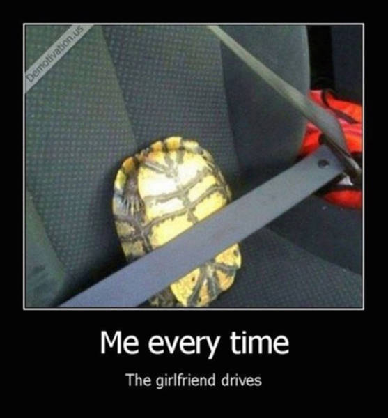 me every time - Demotivation.us Me every time The girlfriend drives