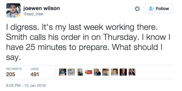 A pizzeria employee rants on Twitter about a customer who handles his pie all wrong