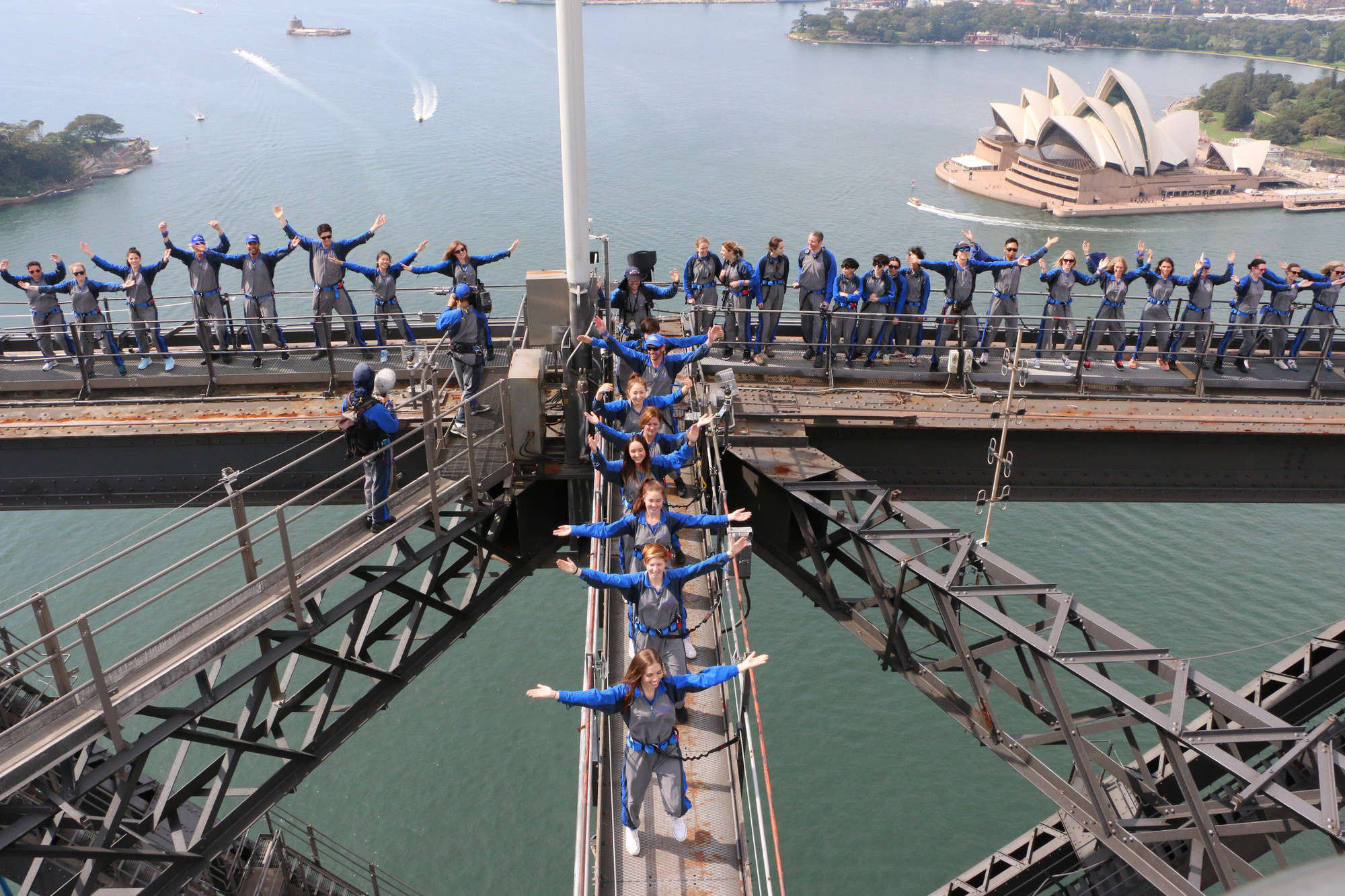 Climb the Harbor bridge and enjoy the iconic views of Sydney.