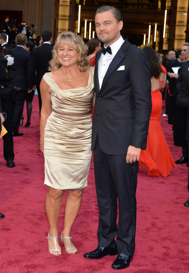 Leonardo DiCaprio and his mom, Irmelin.