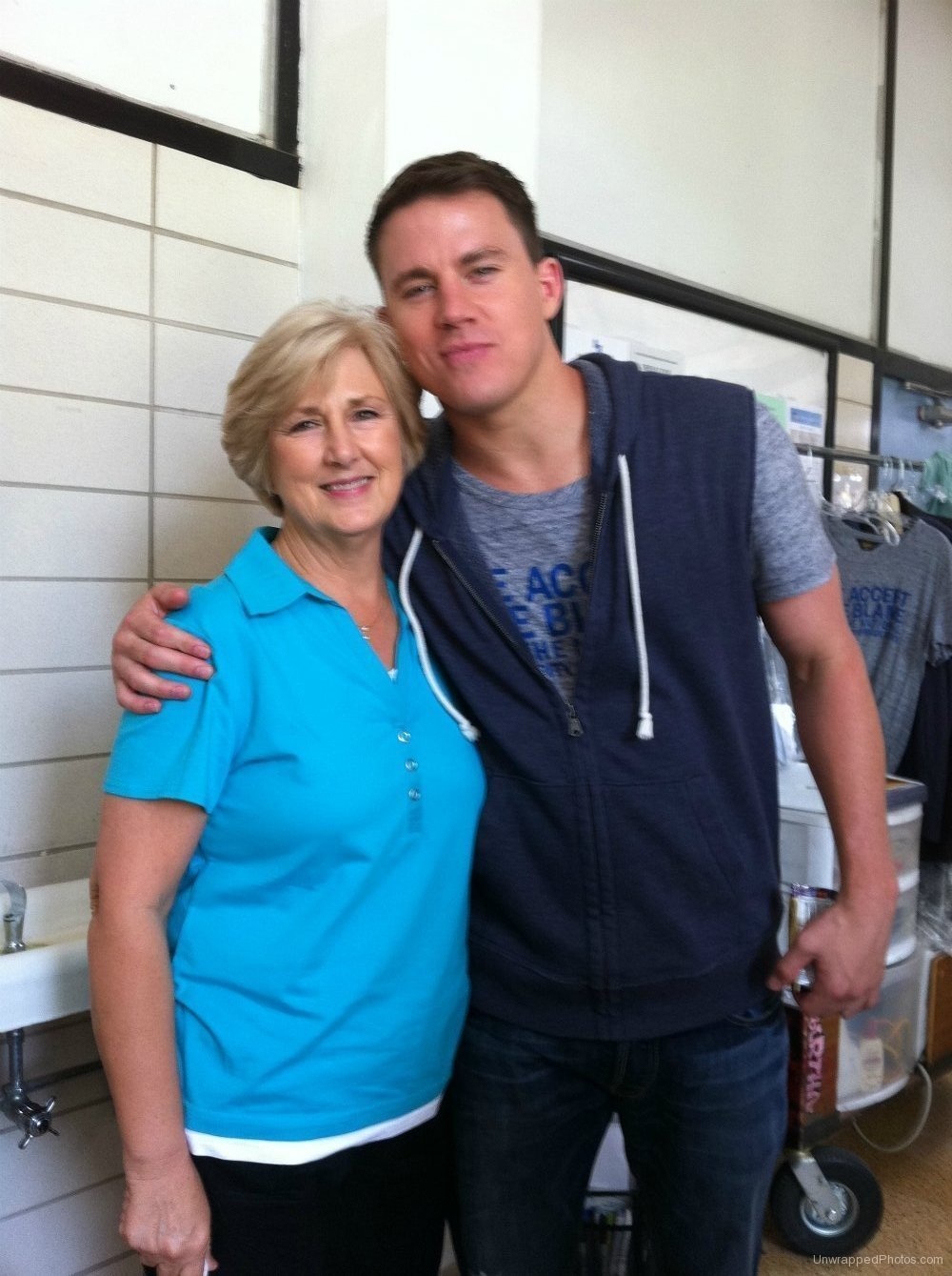 Channing Tatum and his mom, Kay.