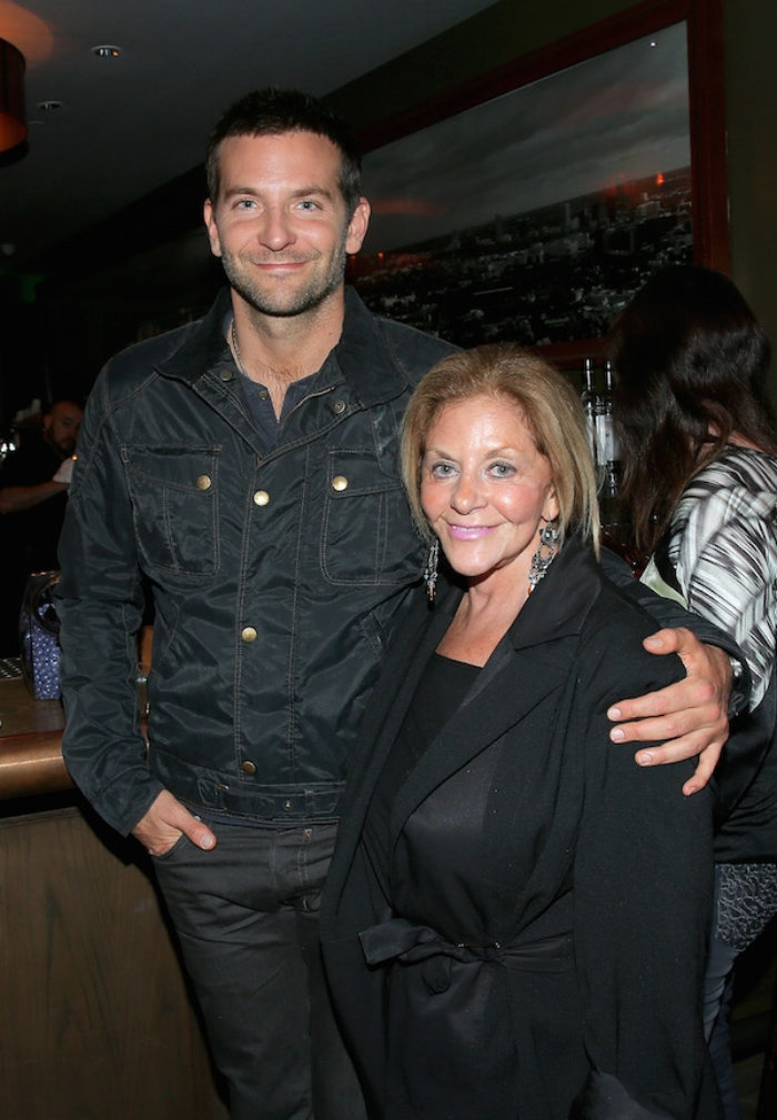 Bradley Cooper and mom Gloria.