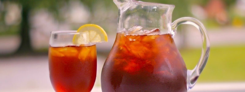 We can purchase sweet tea at McDonald's for a buck, but it was originally considered a mark of the wealthy. Tea, ice, and sugar were all very expensive in the early 20th century.