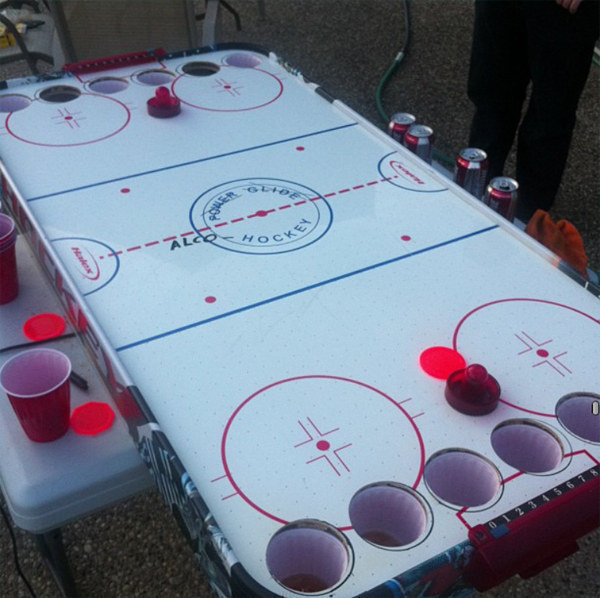 When drunk Canadians created Beer Pong 2.0