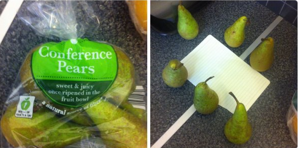 pun pear fun meme - Conference Pears sweet & juicy once ripened in the fruit bowl natural
