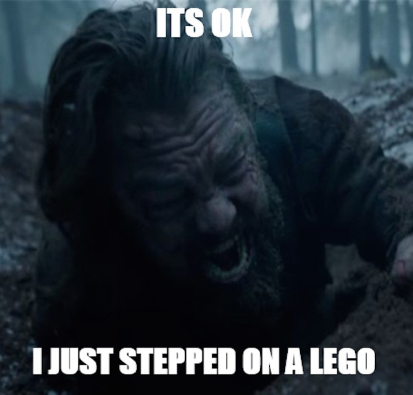 stopped - Its Ok I Just Stepped On A Lego