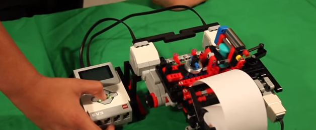 A 13 yr old who made a Braille printer out of Legos after discovering that millions of blind people in developing countries buy Braille devices that cost $2K and weigh 20 lbs. His prints Braille from computers to paper using raised dots instead of ink, weighs a few lbs, and costs only $350.