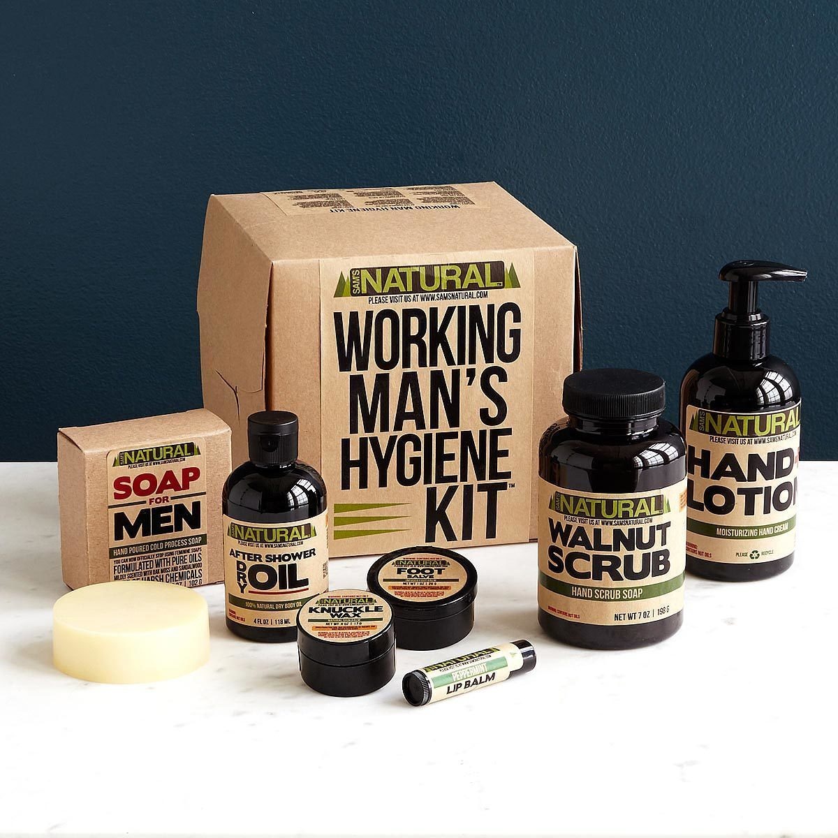 This Working Man's Hygiene Kit is a gift to the entire family.