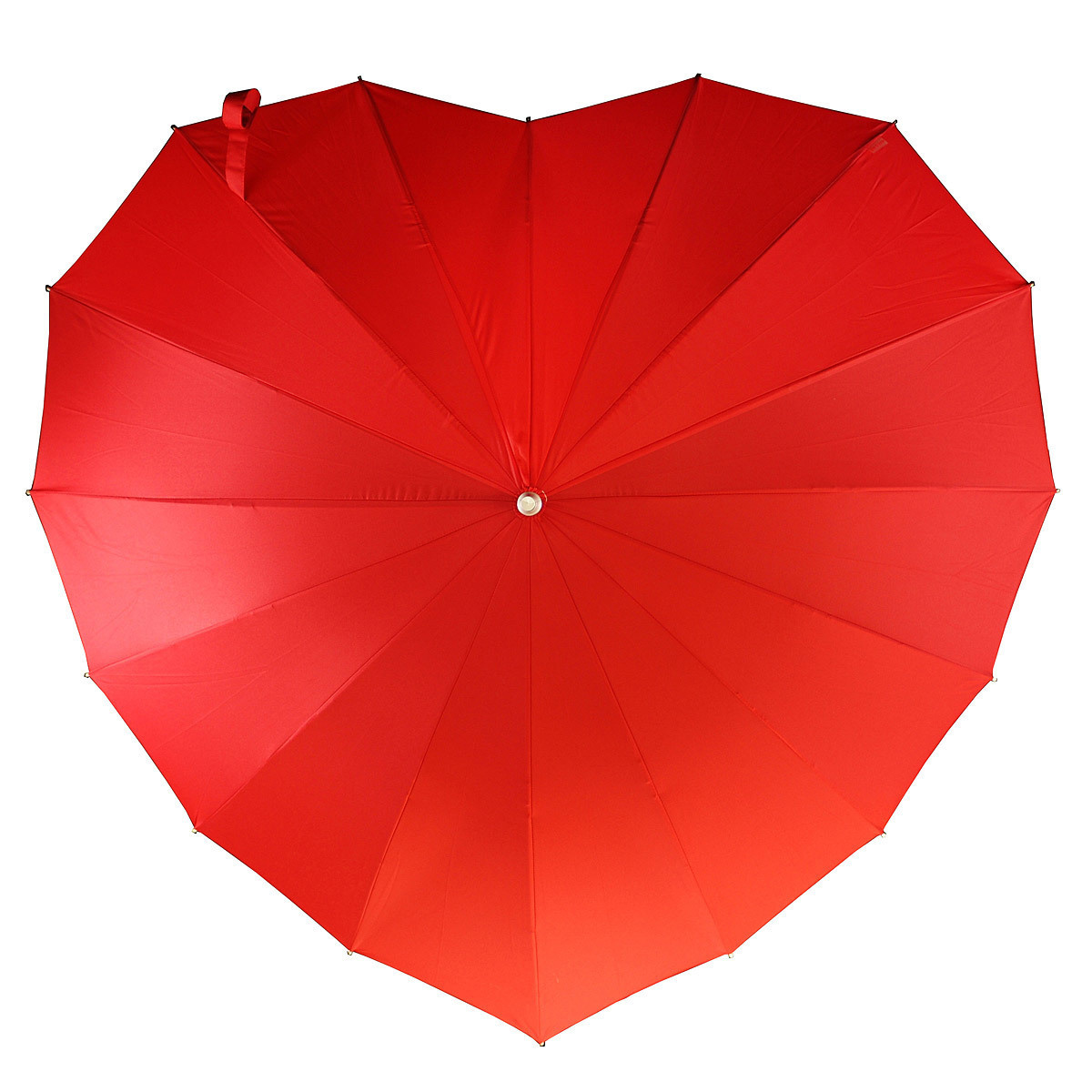 The Crimson Heart Umbrella hits two birds, useful and adorable, with one stone!