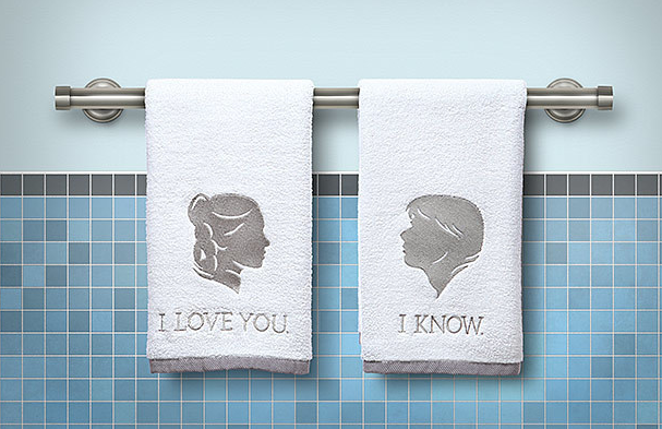 Star Wars fans can incorporate their love in a nice, subtle way too!