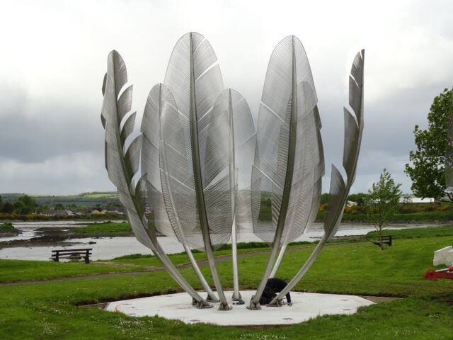 In 1847 during the Irish potato famine, the Choctaw Nation of Native Americans donated $147 to assist with famine relief. The Irish have just completed a monument of appreciation.