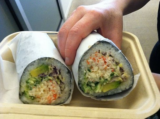 Sushi Burritos are a thing that exists