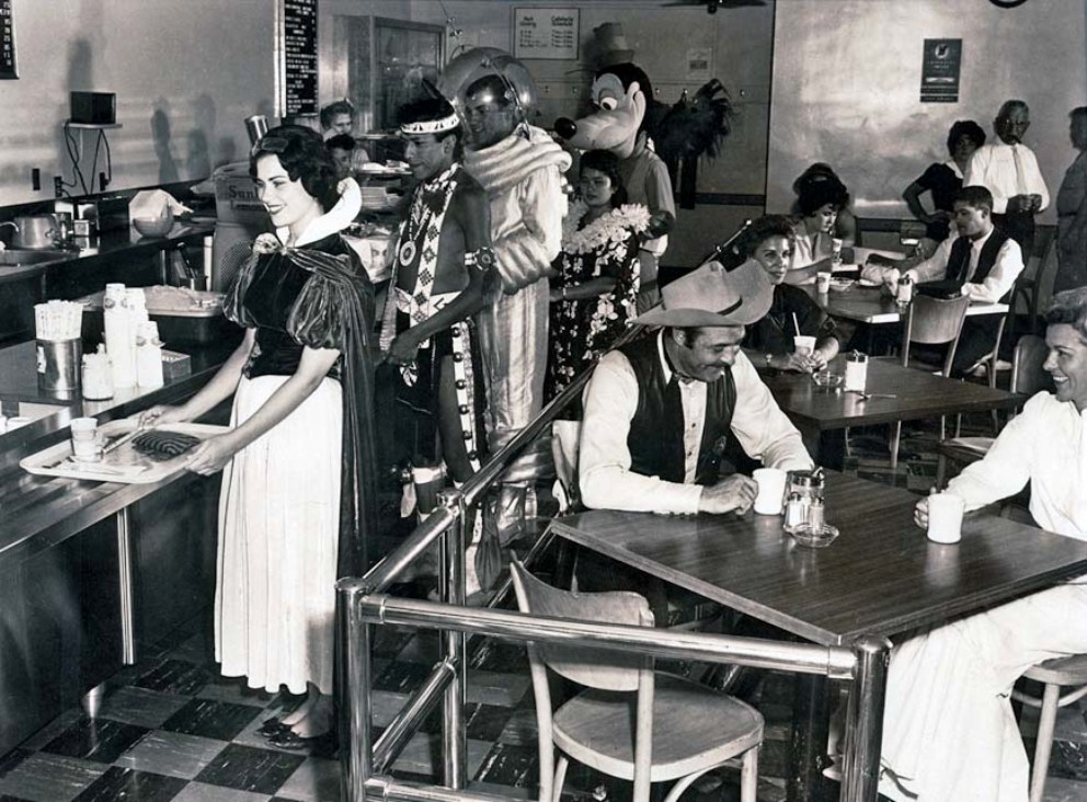 Disneyland Employee Cafeteria, 1961
