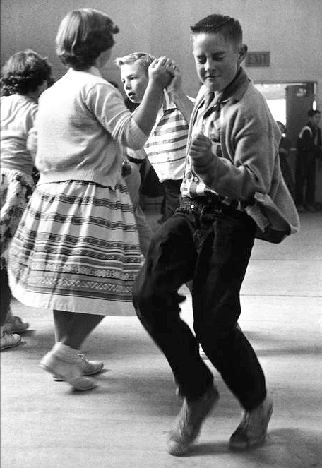 Grade school dance 1950s