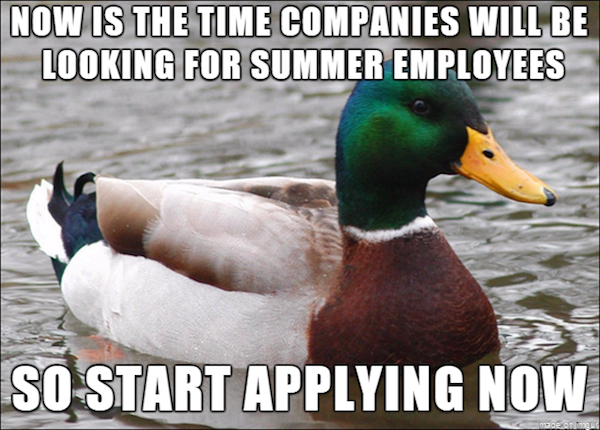 dont forget to log out - Now Is The Time Companies Will Be Looking For Summer Employees So Start Applying Now