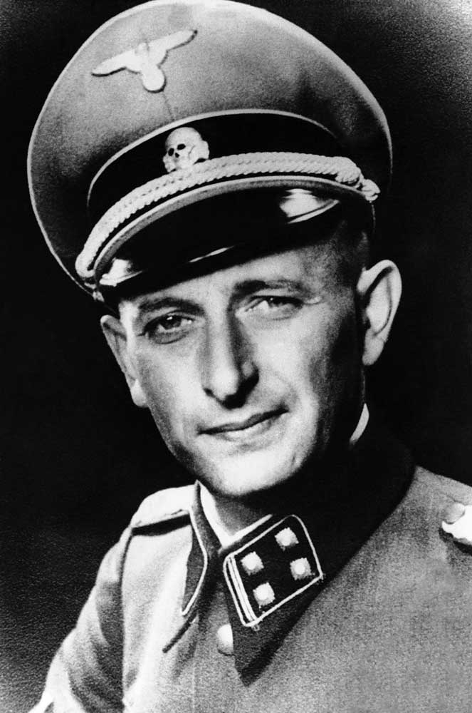 As another major organizer of the holocaust, Adolf Eichmanng facilitated and managed mass deportation of Jews to ghettos and extermination camps. He was responsible for up to 5 to 6 million Jewish deaths and had claimed himself that he would happily kill his own father if he was ordered to do so.
