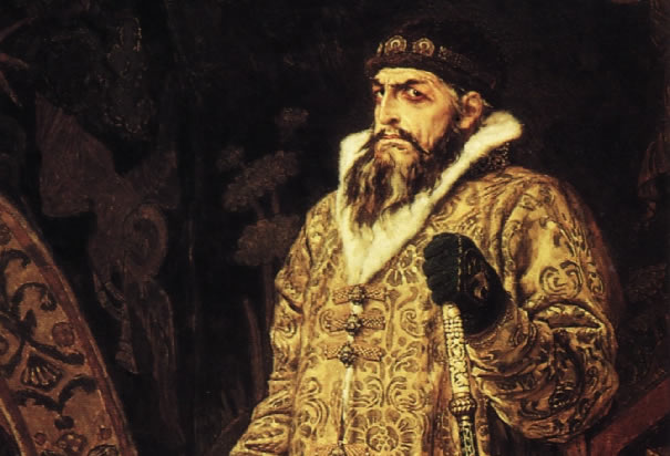 After acquiring his position as the Grand Prince Of Moscow in 1533 Ivan the Terrible became very paranoid…

In his quest to protect his power he forced thousands of people to move from their homes and ordered un-told cruelty upon them, including beheading, strangling, burning, blinding, impaling and frying his victims.