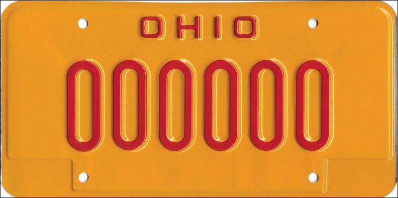 The state of Ohio gives out different colored license plates for those convicted of DUI