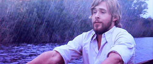 Ryan Gosling prepared for his role in The Notebook by living in Charleston, South Carolina. For two months, he rowed the river you see in the film, and even took up furniture building.