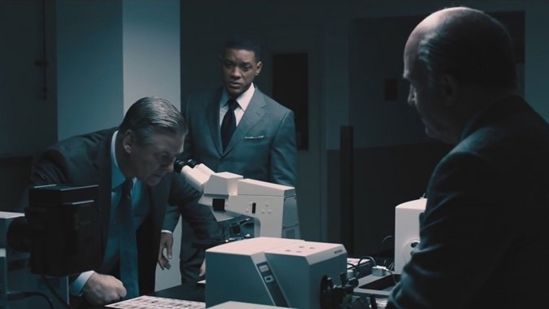 Alec Baldwin plays a doctor in the movie Concussion. He followed several prominent doctors to prepare for the film.